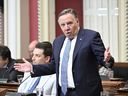 Quebec Premier François Legault in question time.